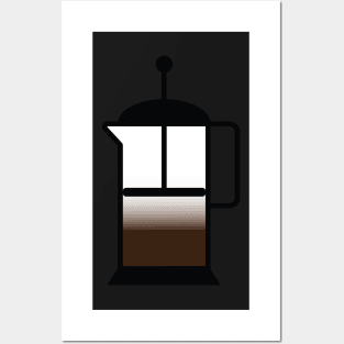 French Press for Coffee Lovers Posters and Art